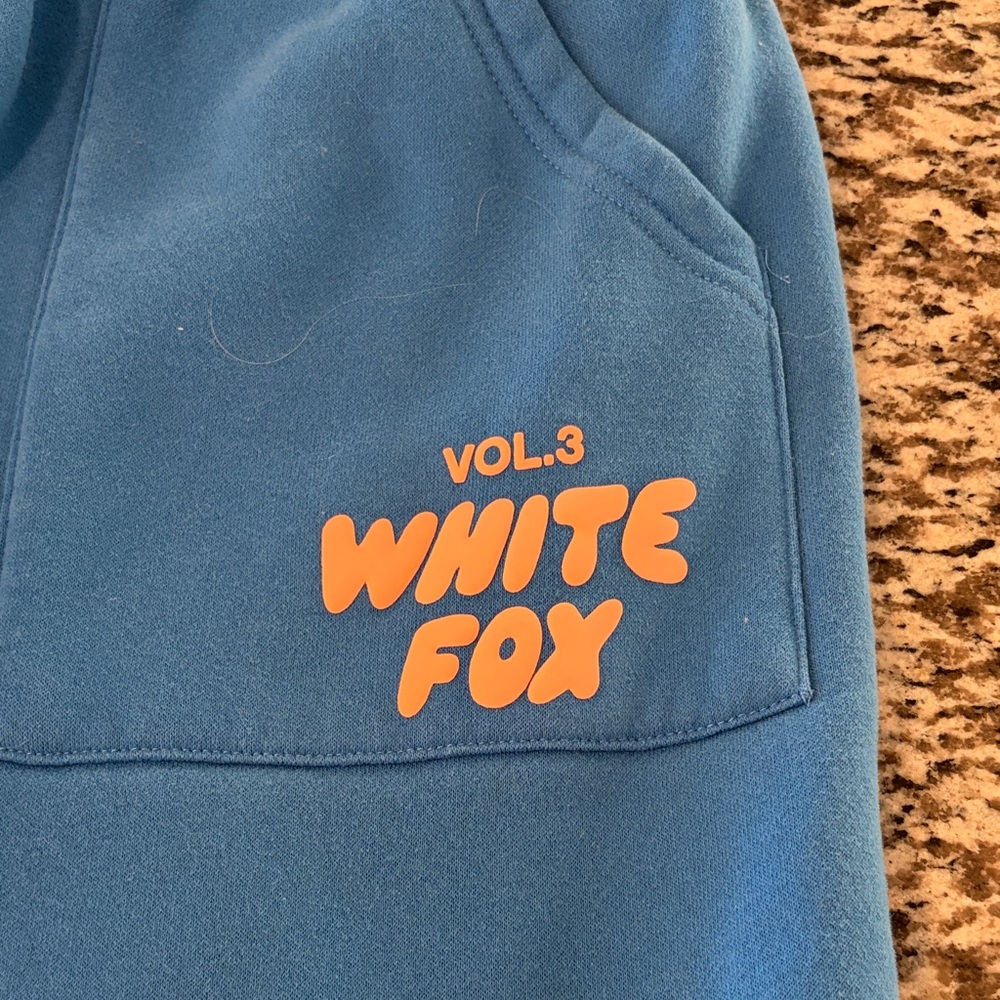 Blue Fleece Jogger Pants - Picture 2 of 6